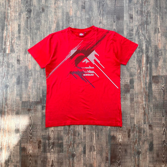 Quiksilver 2000s wave logo T-shirt