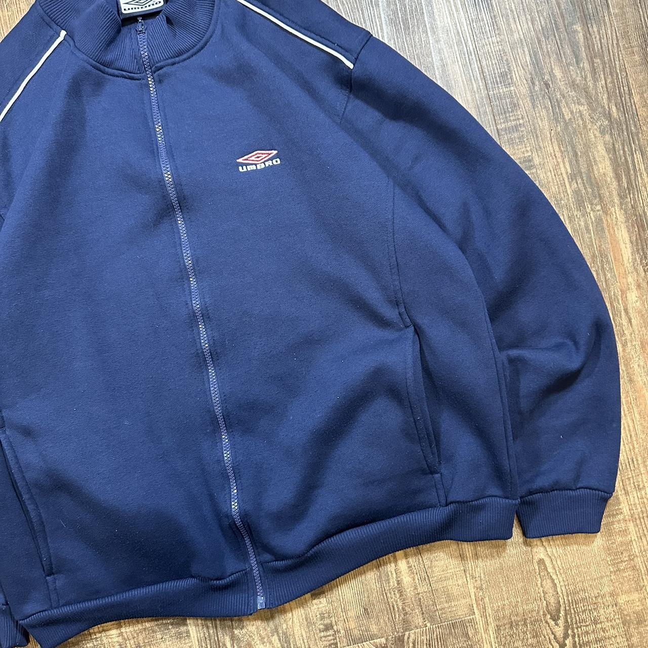 Umbro 2000s zip sweatshirt bomber