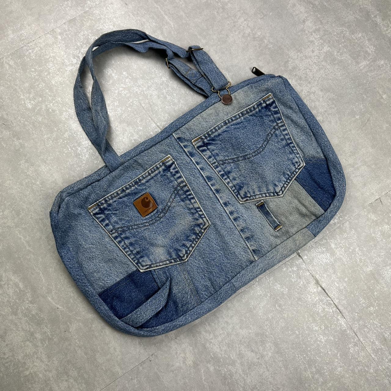 Carhartt 2000s denim reworked bag