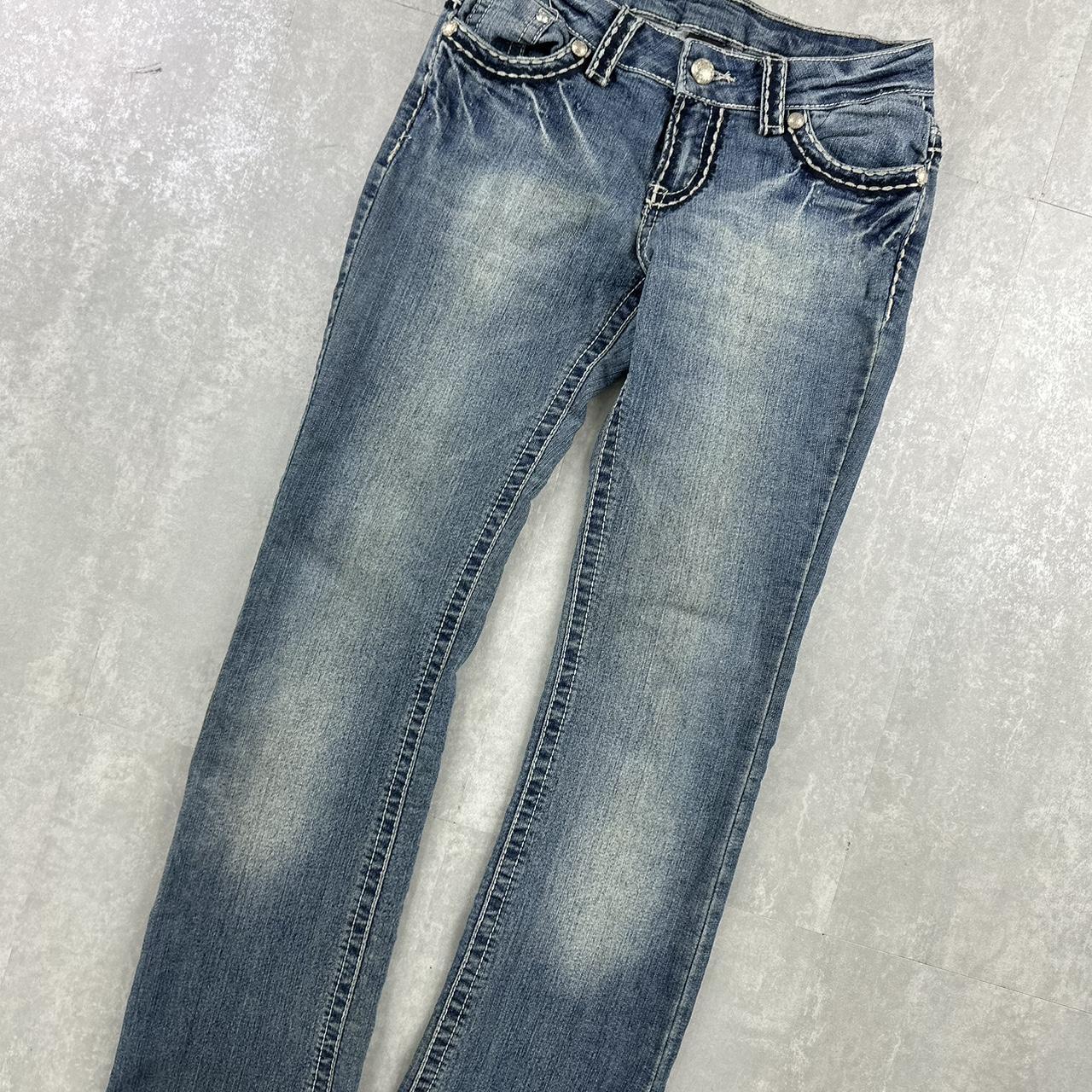 2000s spellout skate jeans