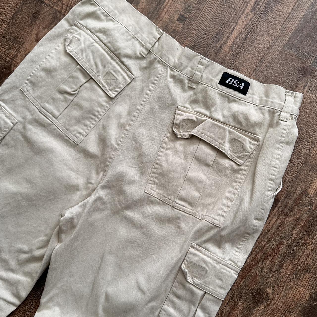 Vintage tech utility cargo shorts